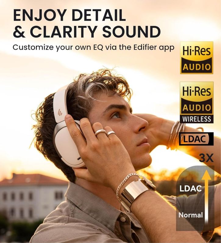 Наушник Edifier WH950NB HI-REC L-DAC audio