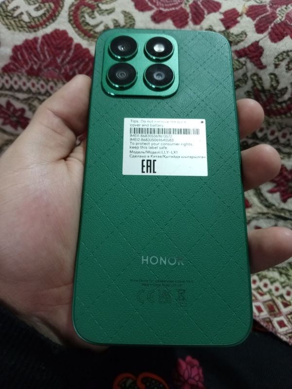 Honor x8b xotira 256gb holati ideal yangi