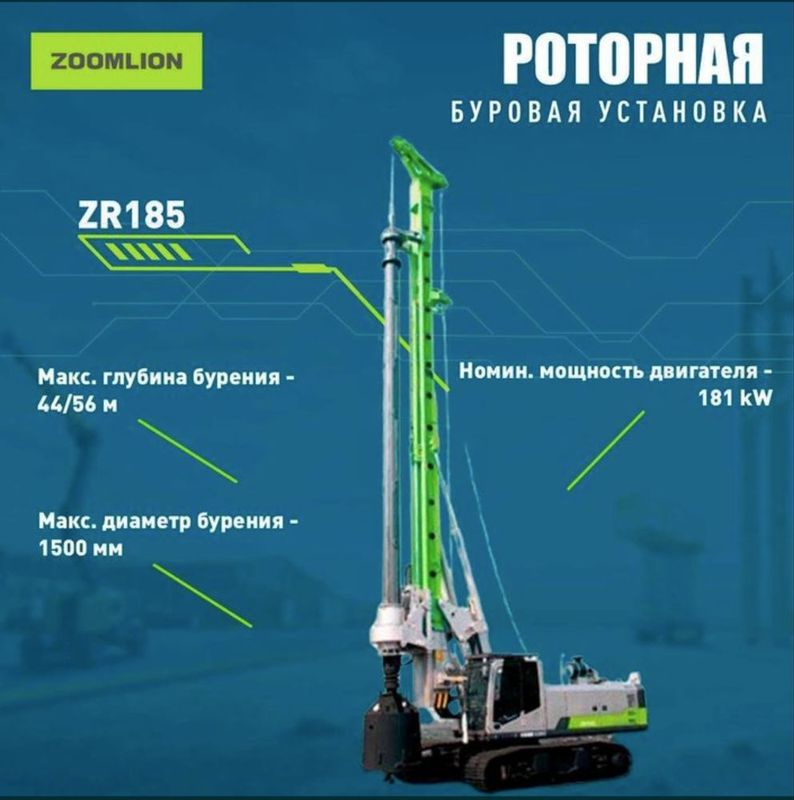 Zoomlion ZR185 продаётса раторная зоомлион