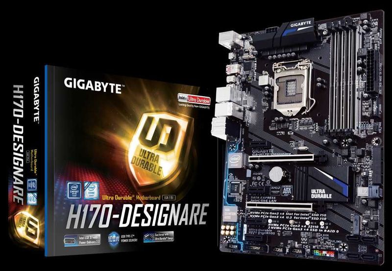 Gigabyte H170 Top plata m.2 NVME podderjka holati ideal + garantiya