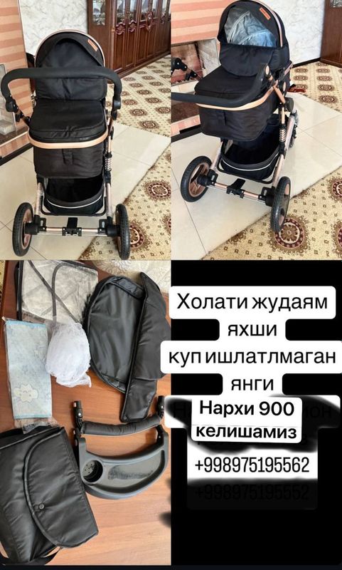 kolyaska 3-4 marta surilgan naborlari yangi kolyaska 3-4 marta surilgan naborlari yangi