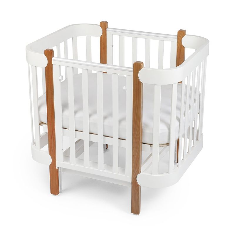Кроватка-трансформер Happy Baby Mommy Lux 145×74×93 см, дерево