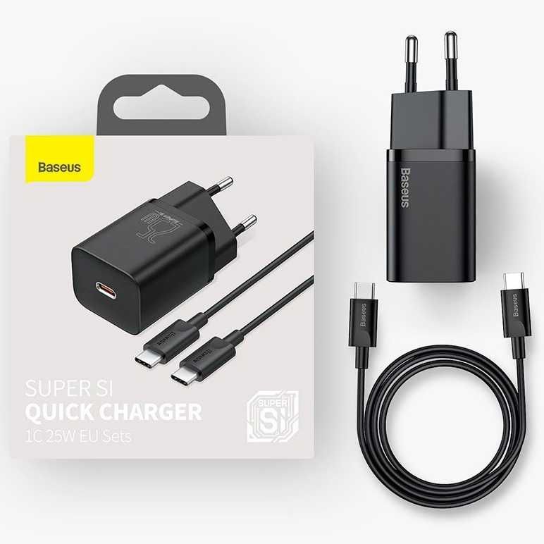 Baseus Quick Charger 25W быстрая зарядка для телефона Type-C 1 метр Baseus Quick Charger 25W быстрая зарядка для телефона Type-C 1 метр