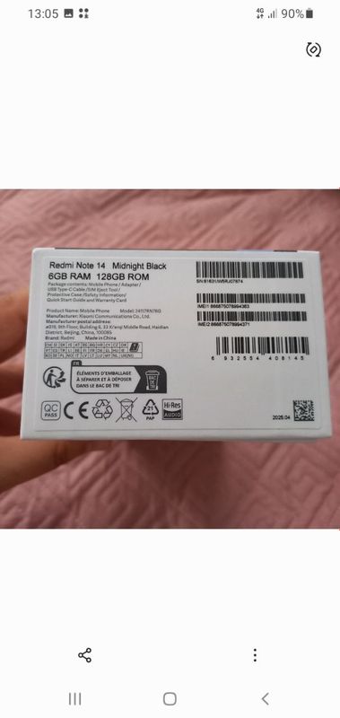 Redmi not 14 sotiladi