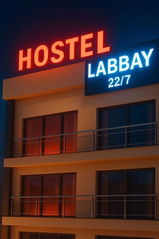 Hostel Labbay reseption Hostel Labbay reseption