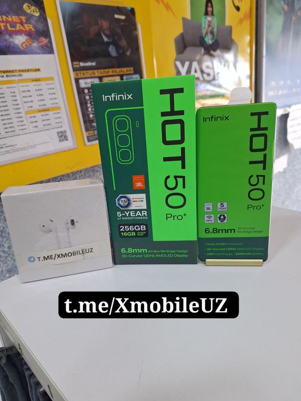 Infinix Hot 50 Pro Plus 8+8/256GB Infinix Hot 50 Pro Plus 8+8/256GB