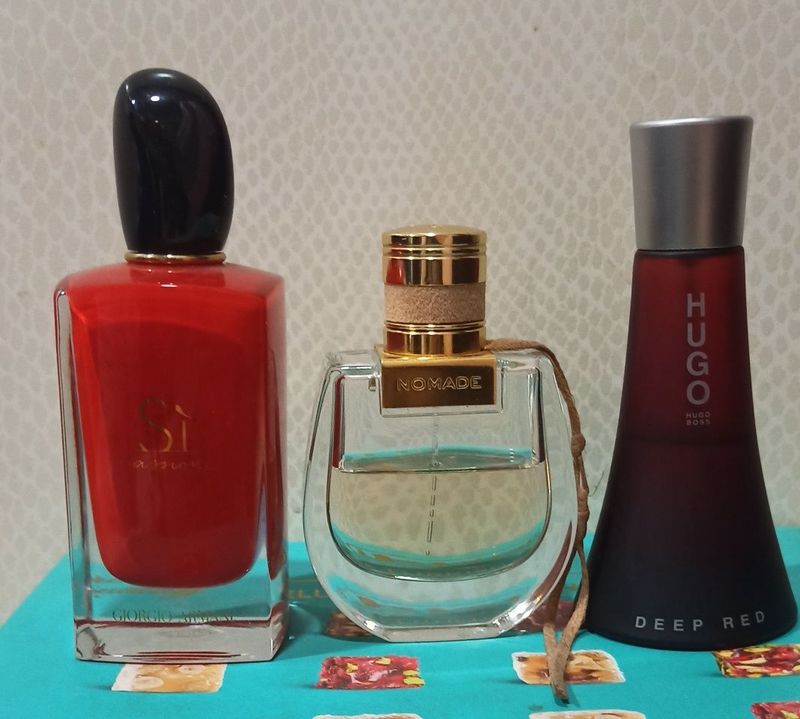 Парфюм Si Passione, Chloe Nomade, Hugo boss Deep Red Парфюм Si Passione, Chloe Nomade, Hugo boss Deep Red