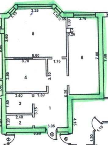 ПРОДАЕТСЯ 2х ком квартира ор-р 8-роддом 75,7м2 1-этаж можно под ОФИС