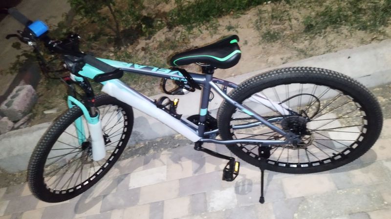Velosipet yengi 1 km yam yurmagan