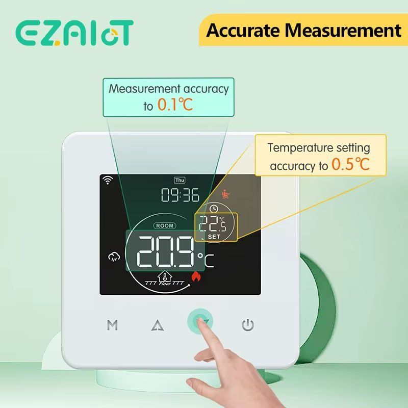 Suvli Tyopli pol uchun xona TERMOSTATI (Thermostat)