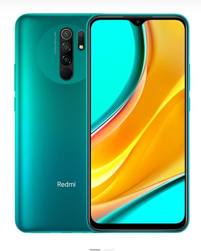 RedMi 9 sotiladi, rangi feruzarang,