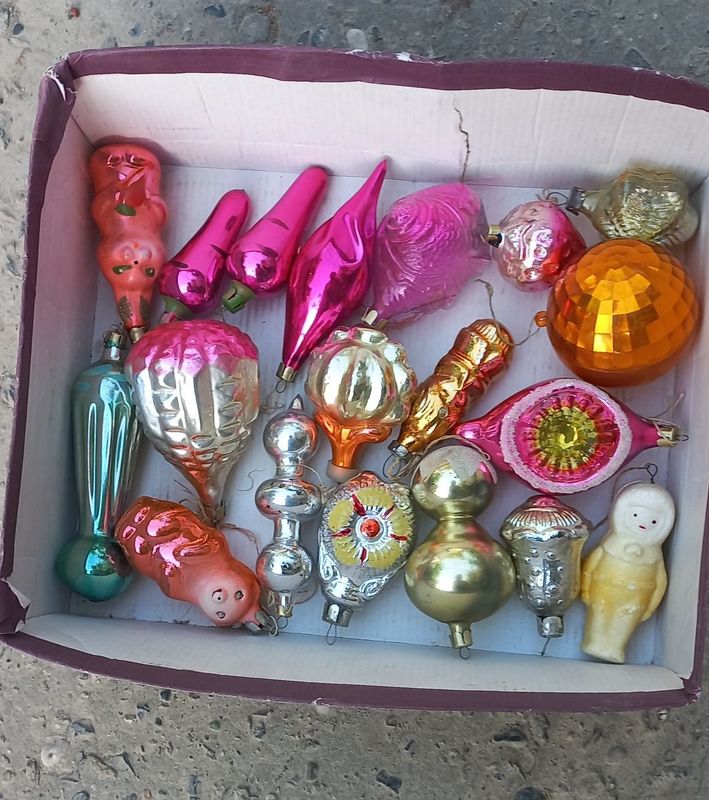 Ёлочные игрушки СССР