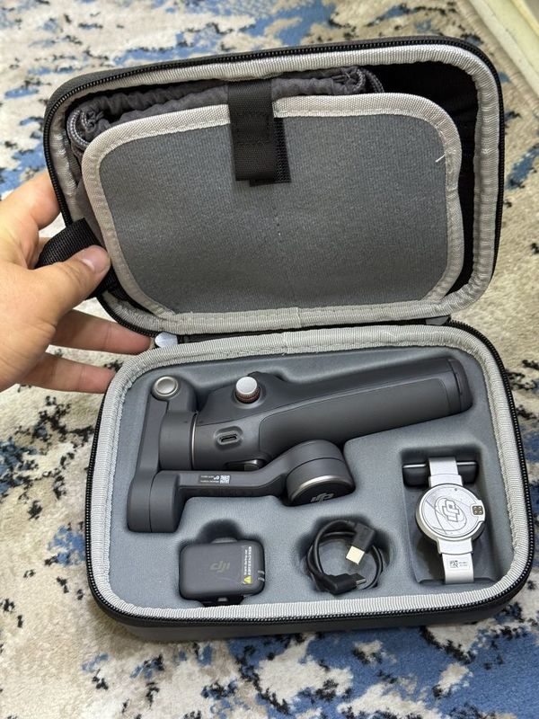 Dji osmo mobile 7 p sumkasi bilan 1 hafta ishlagan yengi