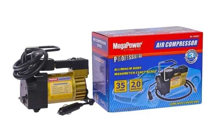 Автомобильный компрессор насос Mega Power 12V Автомобильный компрессор насос Mega Power 12V