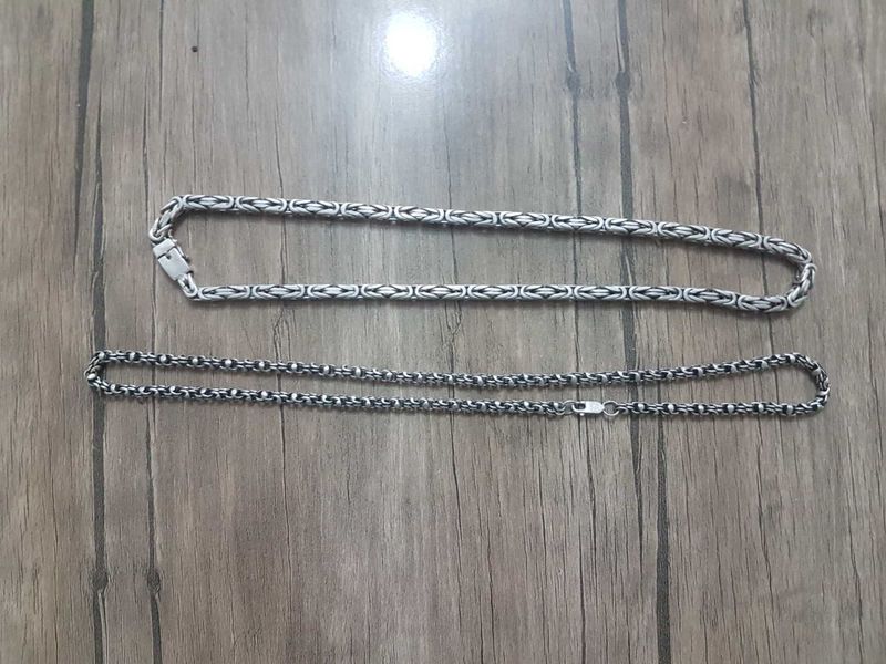 Серебриные цепочки
