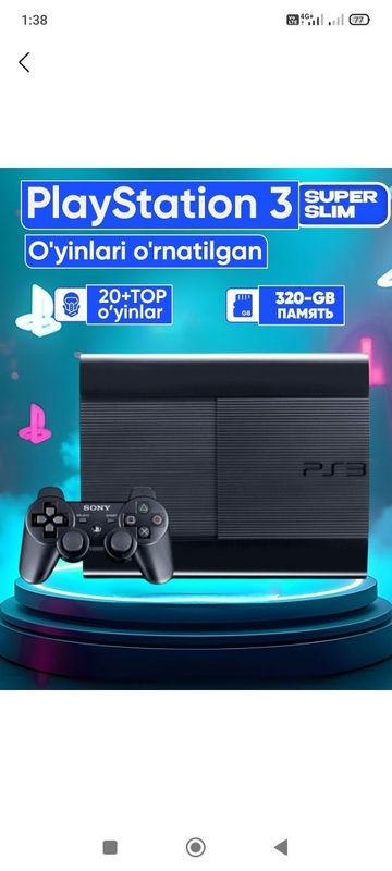 Playstation 3 Sotilardi Toshkent viloyati oʻrta Chirchiq