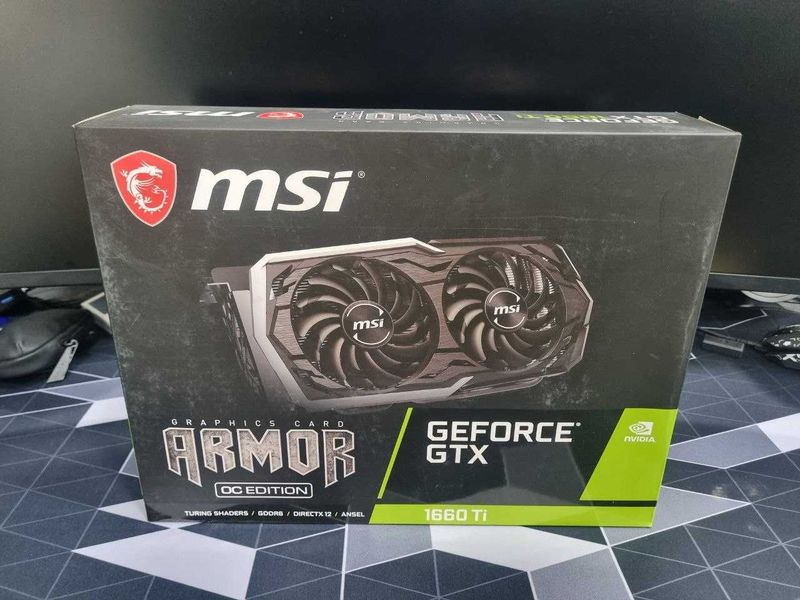 Видеокарта MSI GTX 1660 TI Armo | GTX 1660 Super Asus TUF