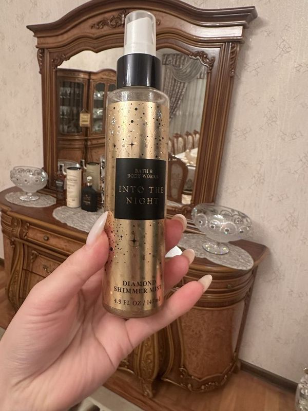 Мист с шиммером от Bath and body