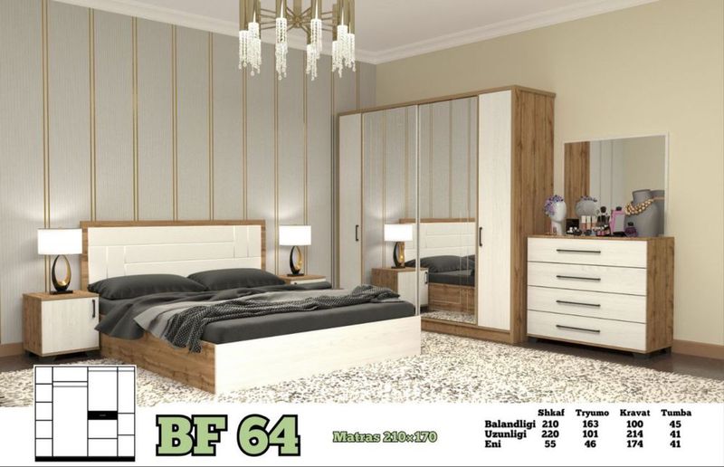 Спальный гарнитур от Comfort mebel Спальный гарнитур от Comfort mebel