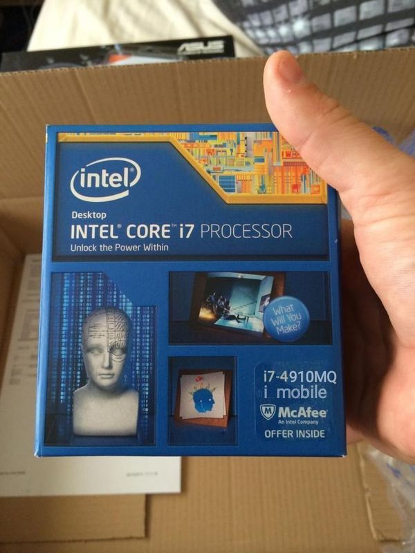 Ноутбук процессор Intel core i7-4910QM