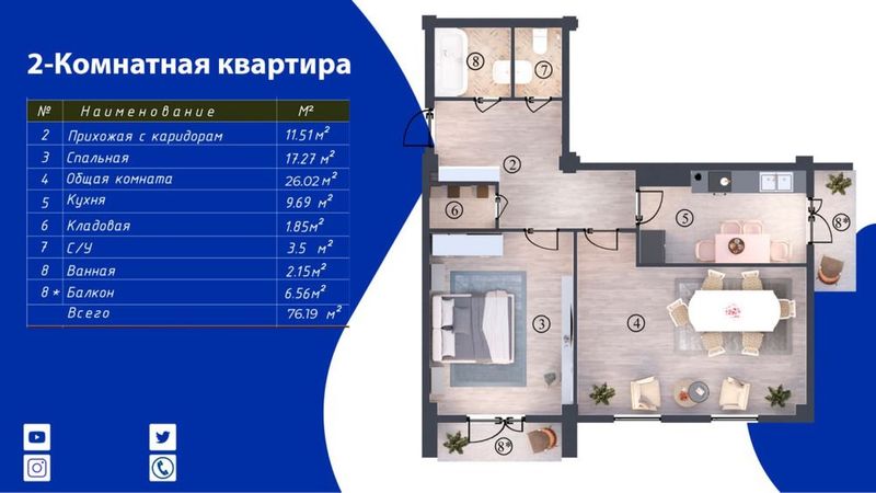 Imperiya citydan koʻp qavatli turar joylar sotiladi Imperiya citydan koʻp qavatli turar joylar sotiladi