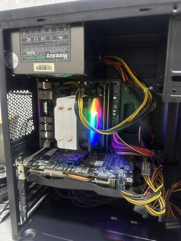 Игровой кейс - Core i3 12100 + 16 gb ddr4 3200mhz + 6 gb видеокарта Игровой кейс - Core i3 12100 + 16 gb ddr4 3200mhz + 6 gb видеокарта