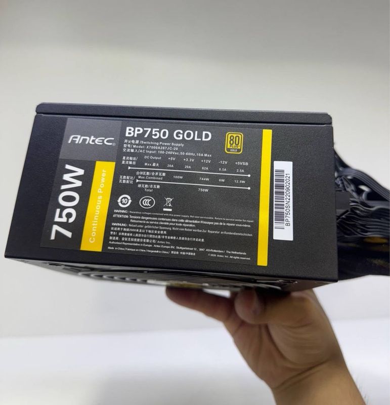 Antek 750w 80plus Gold