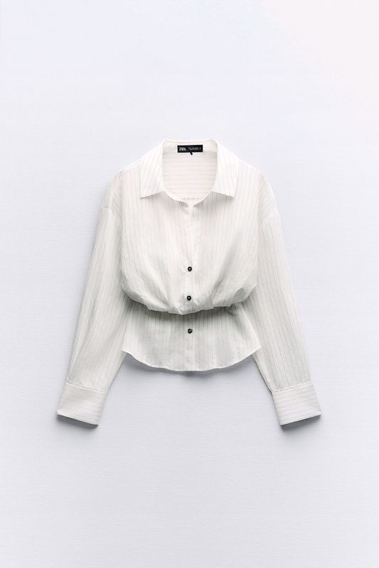 Приталенная рубашка Zara Приталенная рубашка Zara