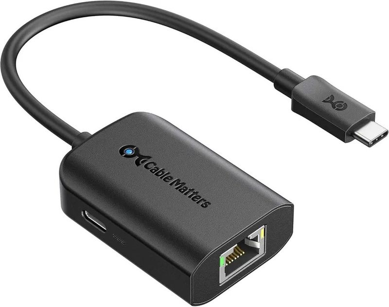 Cable Matters USB-C to Gigabit Ethernet Adapte Cable Matters USB-C to Gigabit Ethernet Adapte