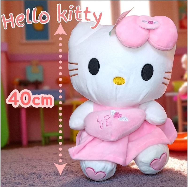 Hello kitty 40 cm yumshoq oʻyinchoq