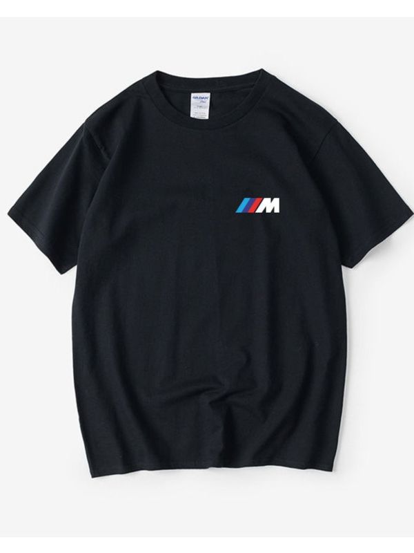 Oversize BMW logoli Futbolka Oversize BMW logoli Futbolka