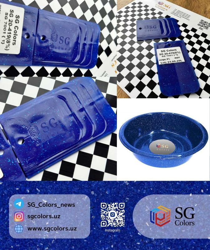 GRANIT Bunaqa Masterbatch aniq hech kimda Yoq! Plastmas Polimer Paket