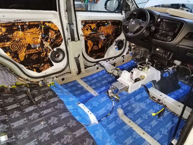 Шумоизоляция автомобиля с выездом Шумоизоляция автомобиля с выездом