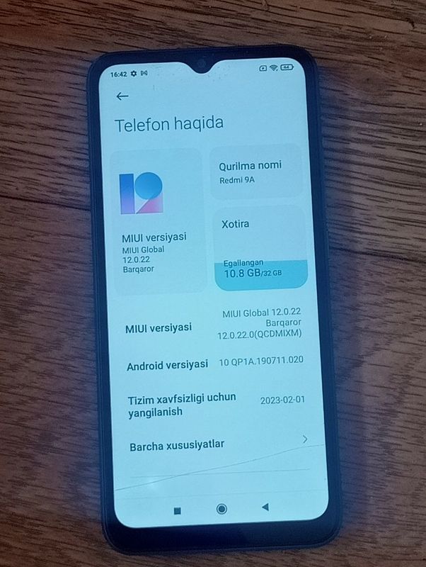 Redmi 9A 32 GB 2022 Redmi 9A 32 GB 2022