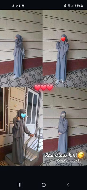 Hijobli qizlar uchun