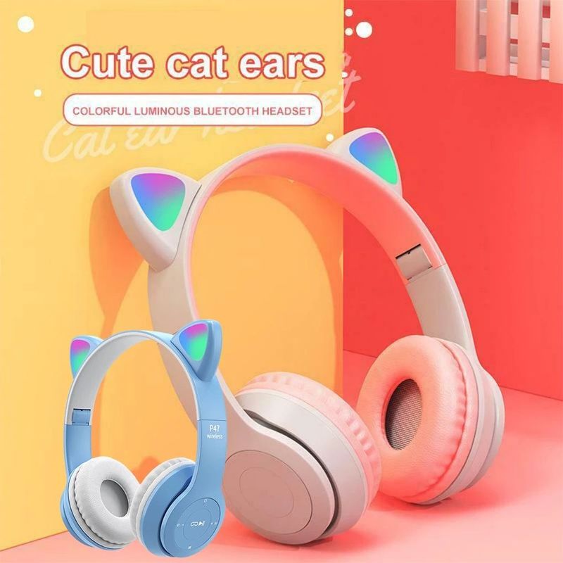 БЕПУЛ Доставка, Новые Детские Наушники, Кошачьи Ушки, Cat ear P47М .