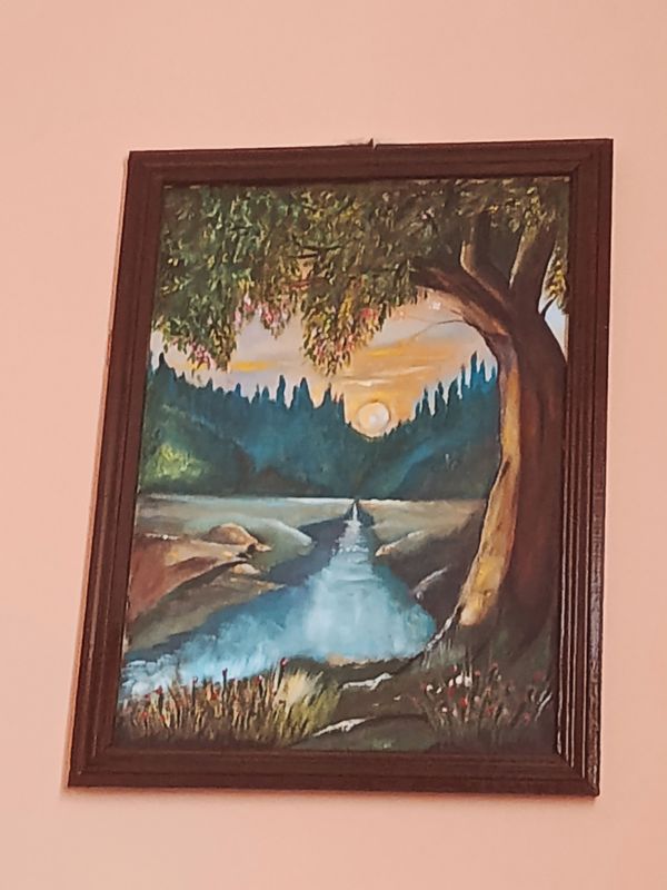 kartina sotiladi maslada chizilgan. Boʻzga chizgan kartina sotiladi maslada chizilgan. Boʻzga chizgan