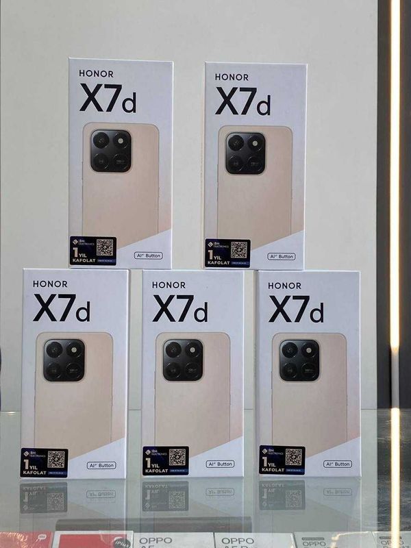 Новый HONOR X7D 2025 + Подарок. C годовой официальной гарантией.