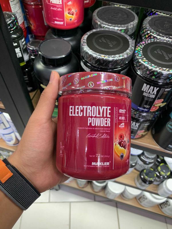 Maxler Electrolyte Powder Fruit Punch 204 g Maxler Electrolyte Powder Fruit Punch 204 g