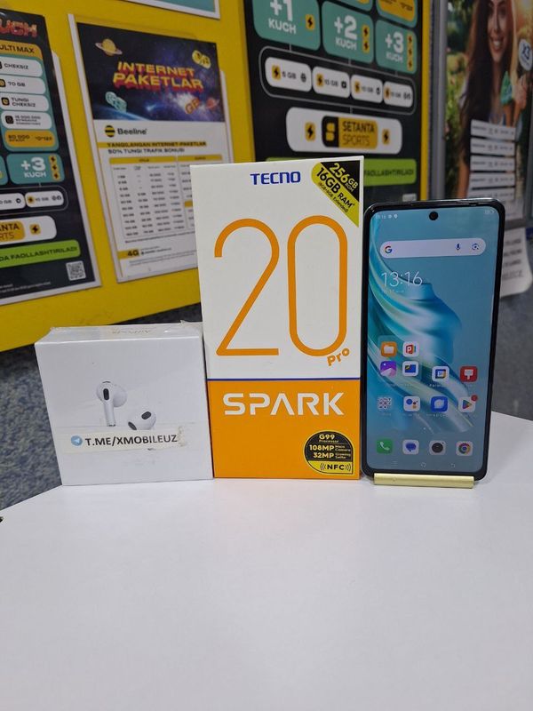 Tecno Spark 20 Pro 16/256GB Tecno Spark 20 Pro 16/256GB