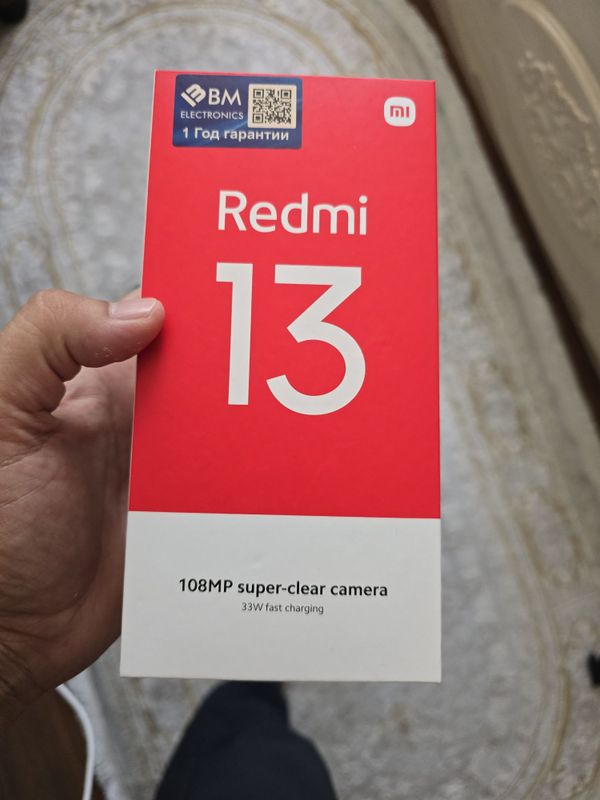 Мощный Смартфон Redmi 13 , 256GB 8GB ОЗУ Год Гарантии Мощный Смартфон Redmi 13 , 256GB 8GB ОЗУ Год Гарантии