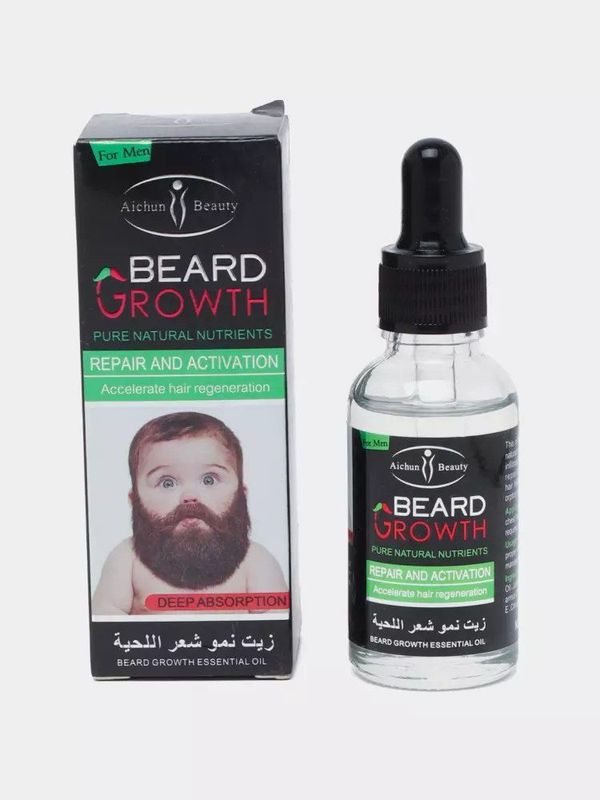 Soqol oʻstirish uchun Beard oil