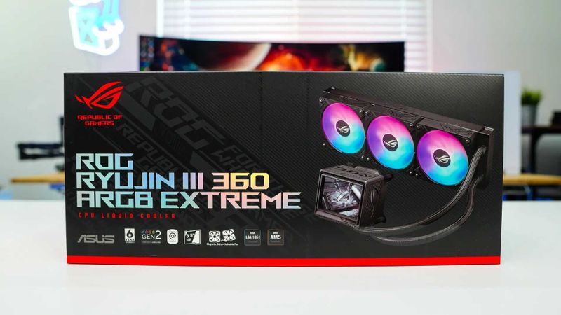 Система охлаждения ASUS ROG RYUJIN III 360 ARGB Extreme Система охлаждения ASUS ROG RYUJIN III 360 ARGB Extreme