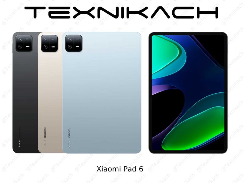 Yangi • Xiaomi Pad 6 • Dastavka