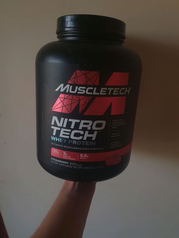 NITRO TECH WHEY PROTEIN NITRO TECH WHEY PROTEIN