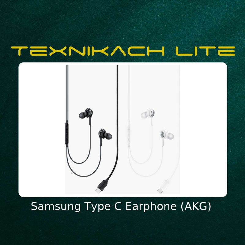 Samsung Type C Earphone (AKG) • Доставка Бесплатно