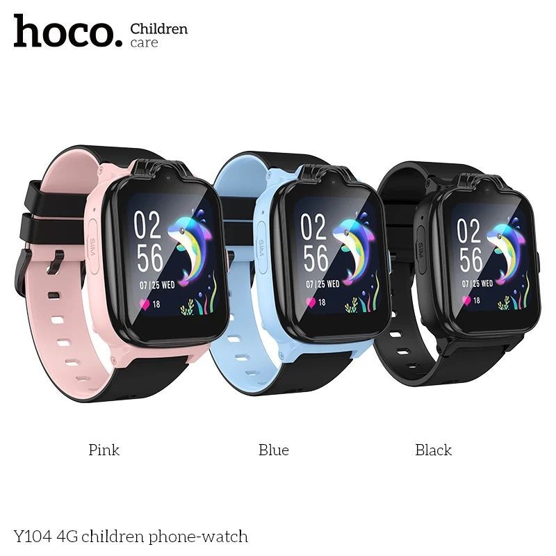 HOCO Y104 bolalar aqilliy soati 4G video qo’ng’iroq / HOCO Y104 детски