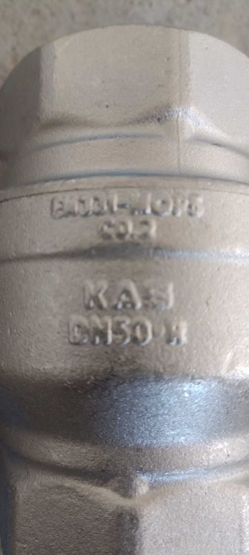 KAS Оригинал шаровой кран D=50 mm KAS Оригинал шаровой кран D=50 mm