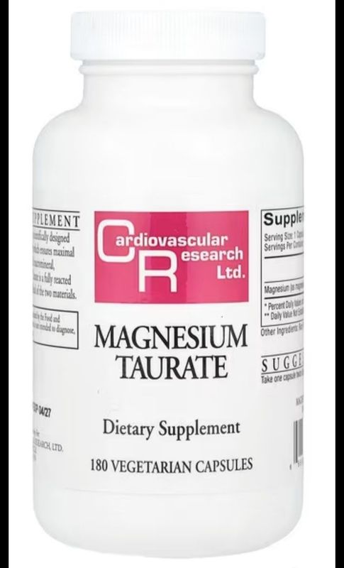 Magnesium Taurate. Capsules Magnesium Taurate. Capsules