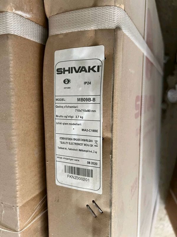 Shivaki konditsioner feni patalochni 2ta bor 180$ Shivaki konditsioner feni patalochni 2ta bor 180$